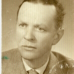 mgr inż. Andrzej Kuczyński - pierwszy, powojenny administrator majątku Wojsławice, 1946 r.