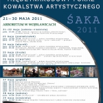 ŚAKA - Śląska Akademia Kowalstwa Artystycznego - Wojsławice, 2011- plakat
